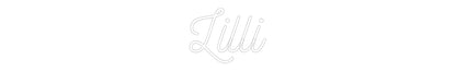 Custom Neon: Lilli