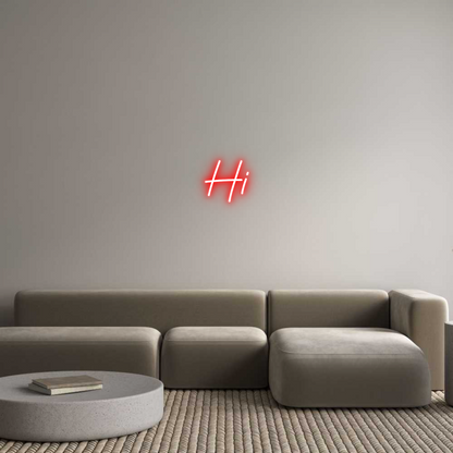 Custom Neon: Hi