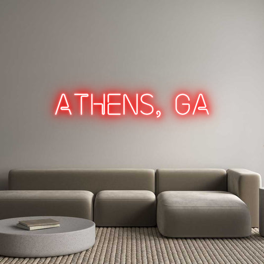 Custom Neon: Athens, Ga