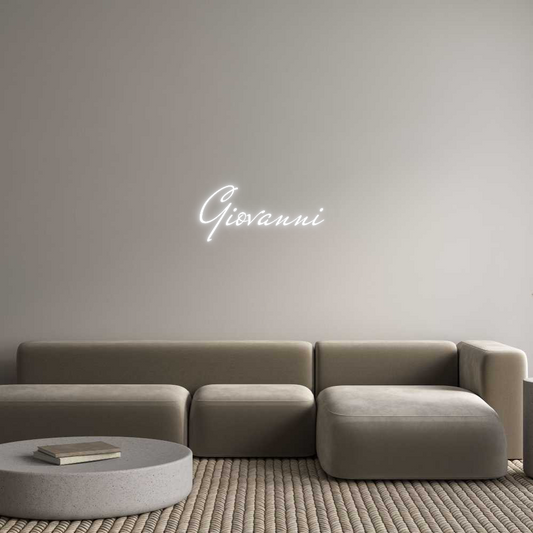 Custom Neon: Giovanni