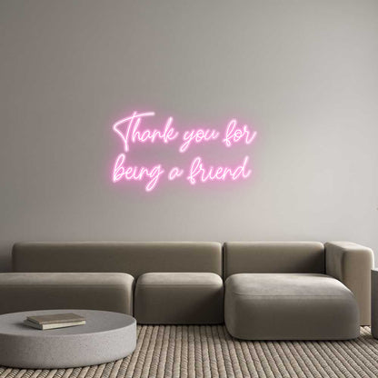 Custom Neon: Thank you for...