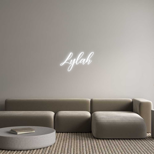 Custom Neon: Lylah