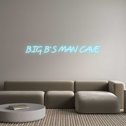 Custom Neon: BIG B’S MAN C...