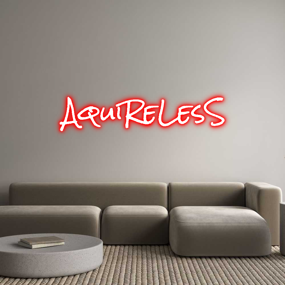 Custom Neon: AquiReLesS