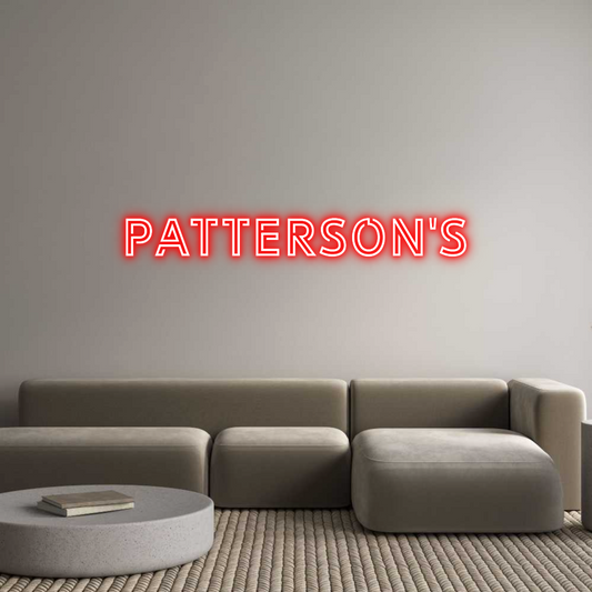 Custom Neon: Patterson's
