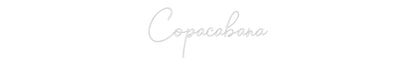 Custom Neon: Copacabana