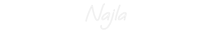 Custom Neon: Najla