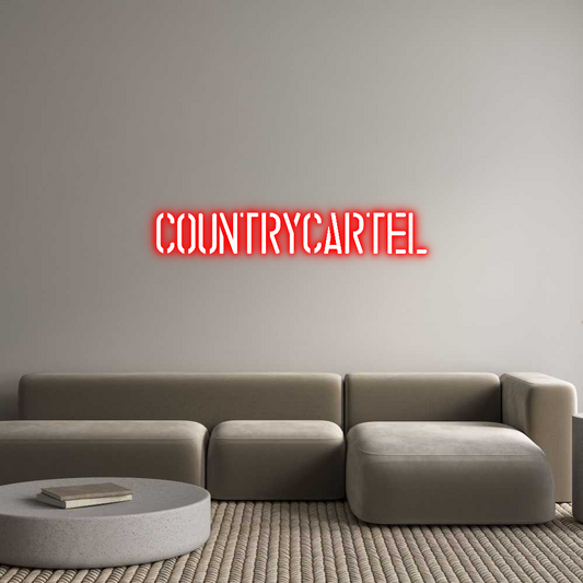 Custom Neon: CountryCartel