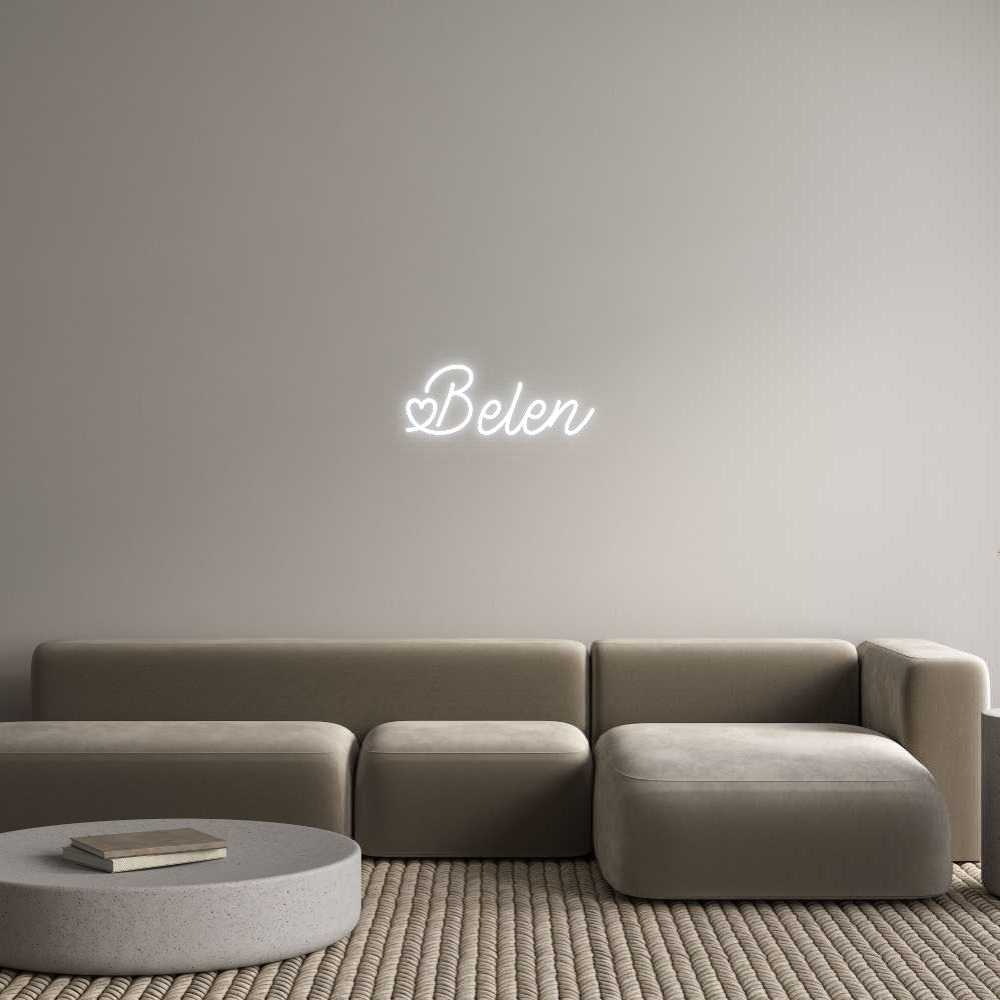 Custom Neon: Belen