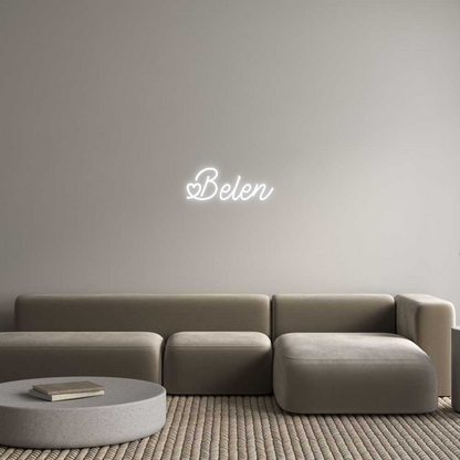 Custom Neon: Belen