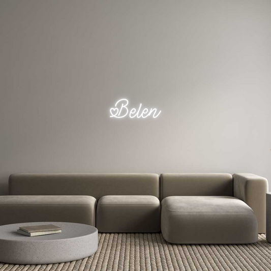 Custom Neon: Belen
