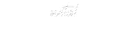 Custom Neon: wital