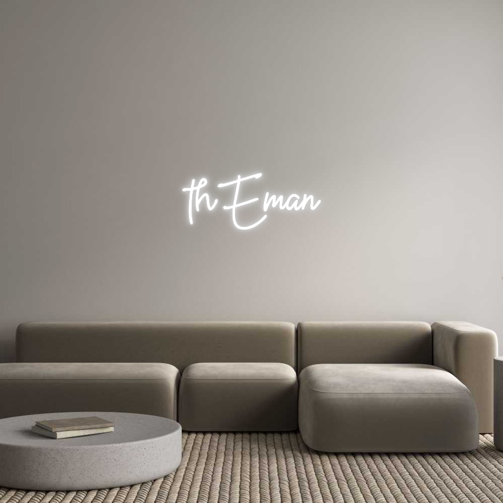 Custom Neon: thEman
