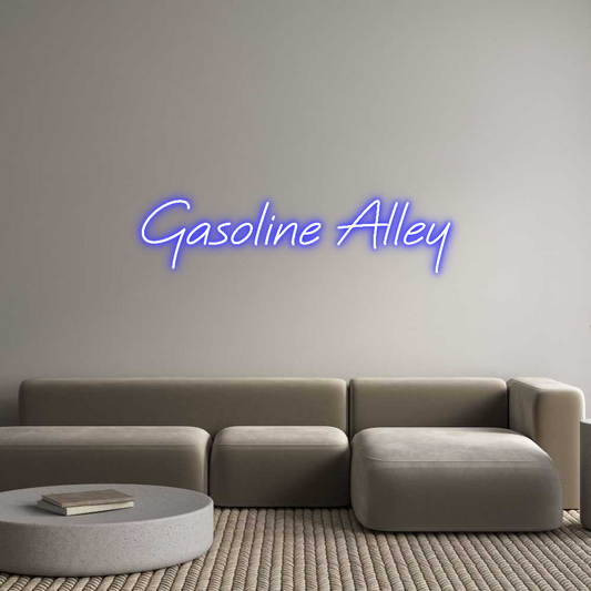Custom Neon: Gasoline Alley