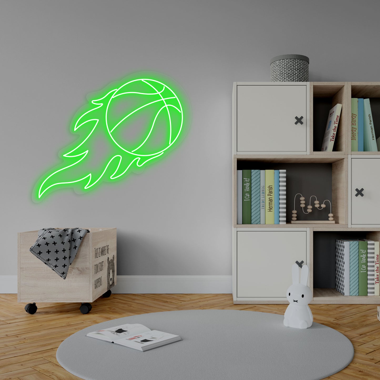 Basketball Neon Sign