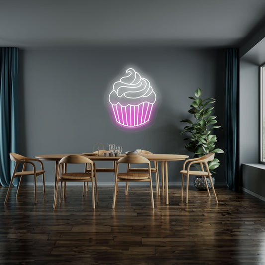 Cupcake Neon Sign