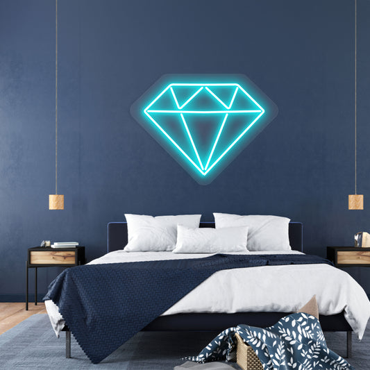 Diamond Decoration Neon Sign