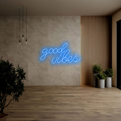 Good Vibes Neon Sign