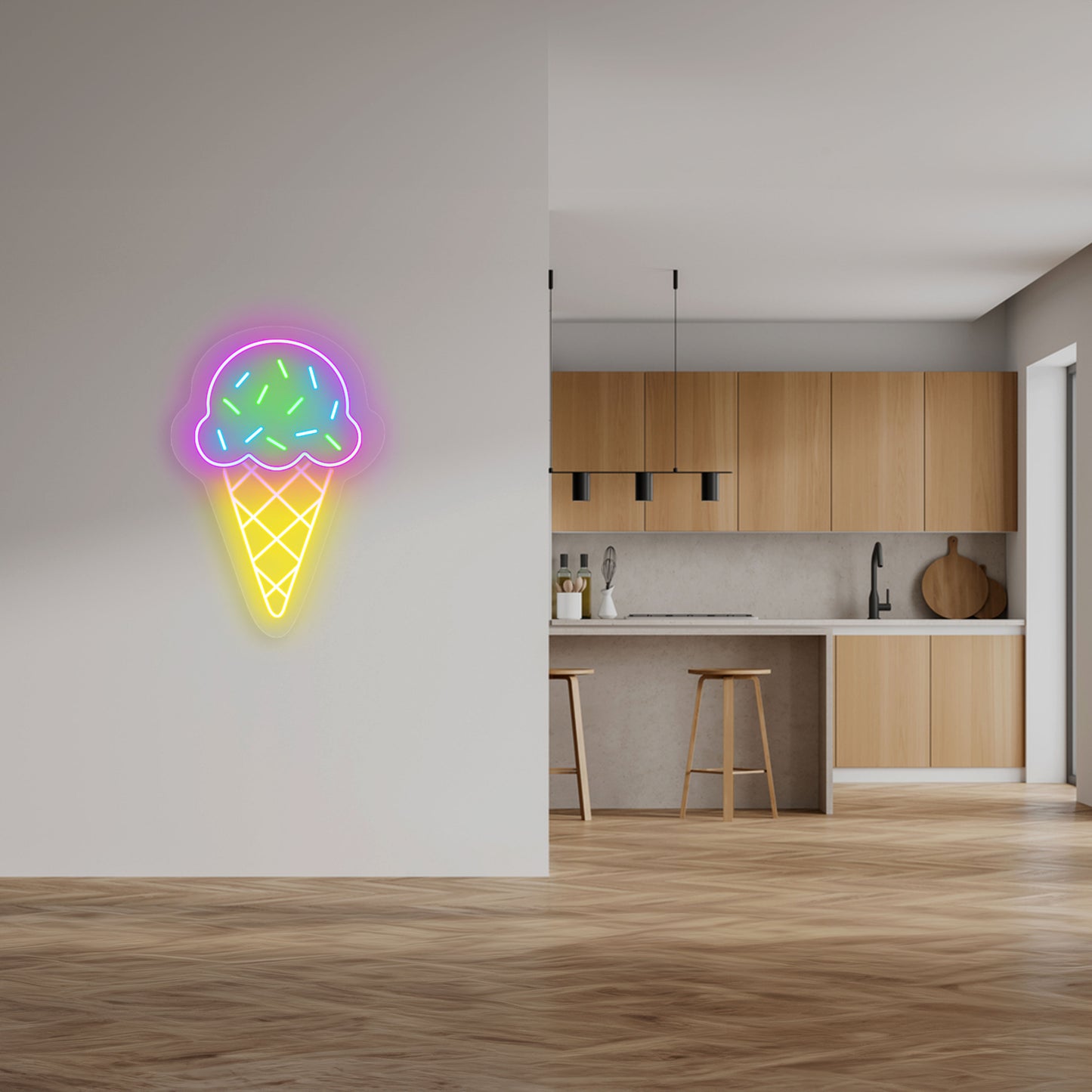 Ice Cream Neon Sign