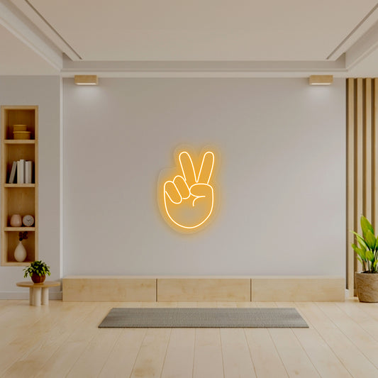Peace Neon Sign