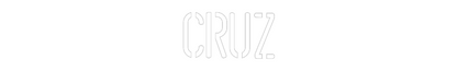 Custom Neon: CRUZ