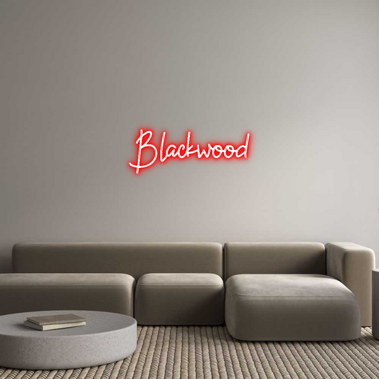 Custom Neon: Blackwood