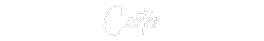 Custom Neon: Carter