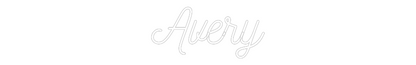 Custom Neon: Avery