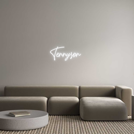 Custom Neon: Tennyson