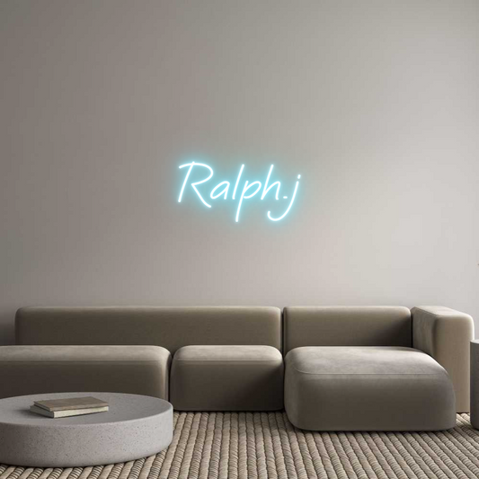 Custom Neon: Ralph.j