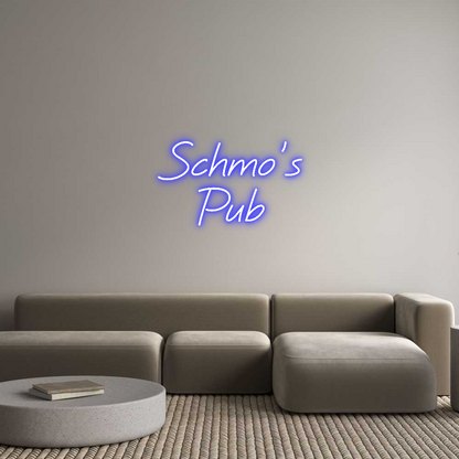 Custom Neon: Schmo’s
Pub