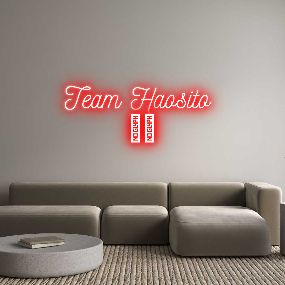 Custom Neon: Team Haosito ...