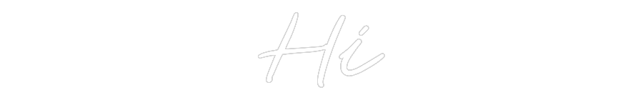 Custom Neon: Hi