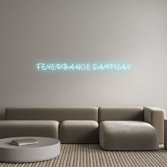 Custom Neon: FENERBAHCE SA...