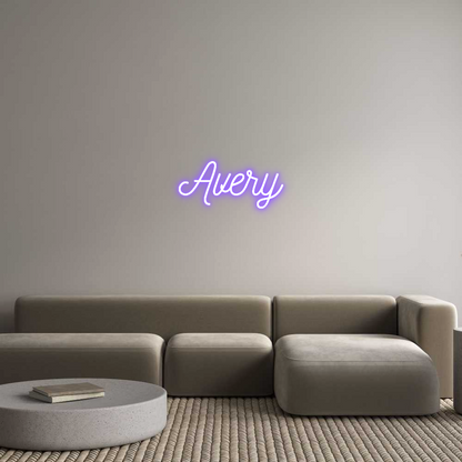 Custom Neon: Avery