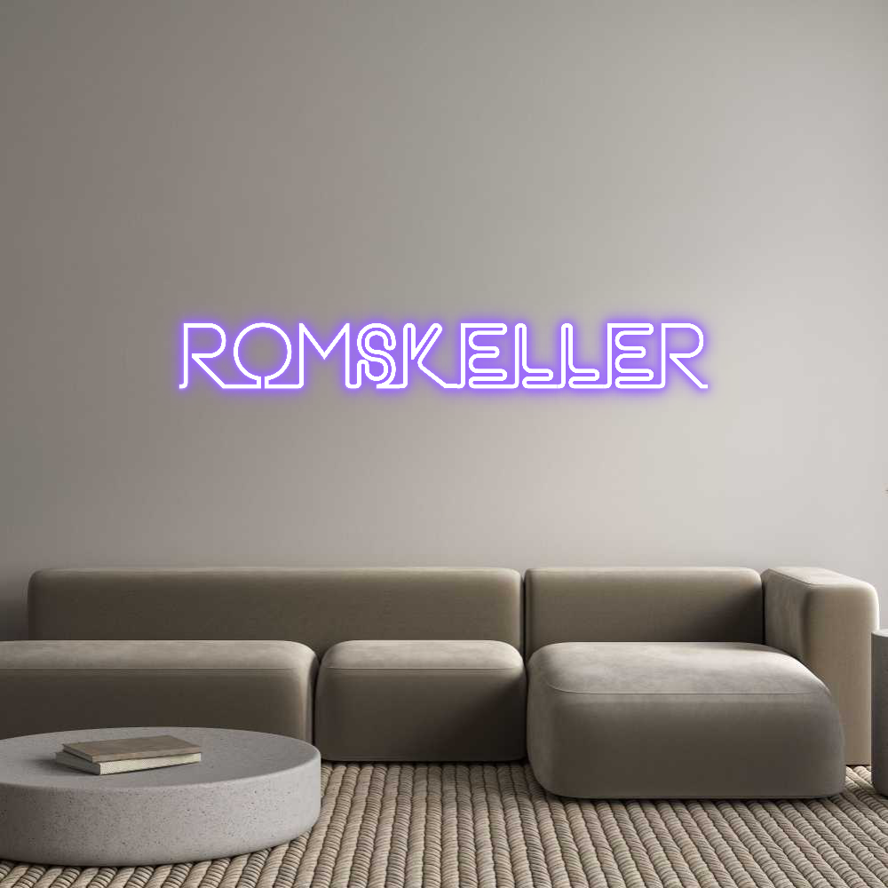 Custom Neon: Romskeller