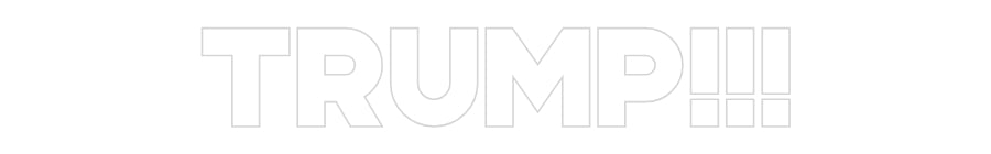 Custom Neon: TRUMP!!!