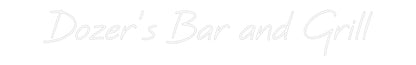 Custom Neon: Dozer’s Bar a...