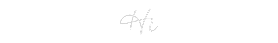 Custom Neon: Hi