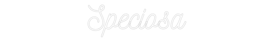 Custom Neon: Speciosa