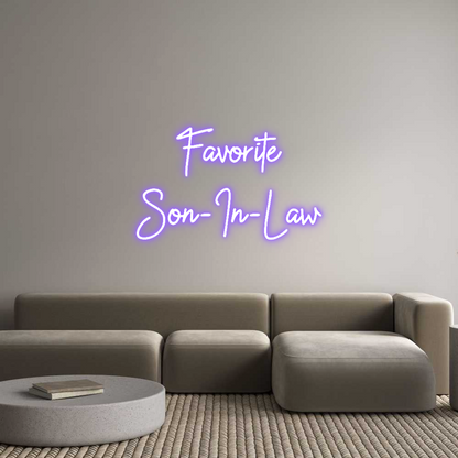 Custom Neon: Favorite
Son...
