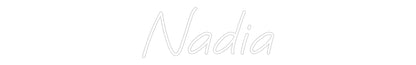 Custom Neon: Nadia