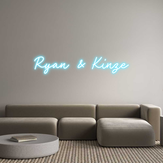 Custom Neon: Ryan & Kinze
