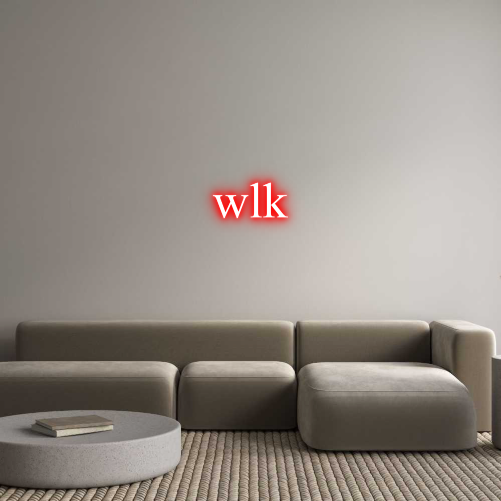 Custom Neon: wlk