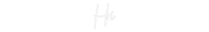 Custom Neon: Hi