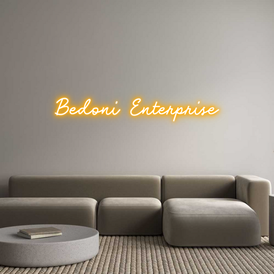 Custom Neon: Bedoni Enterp...