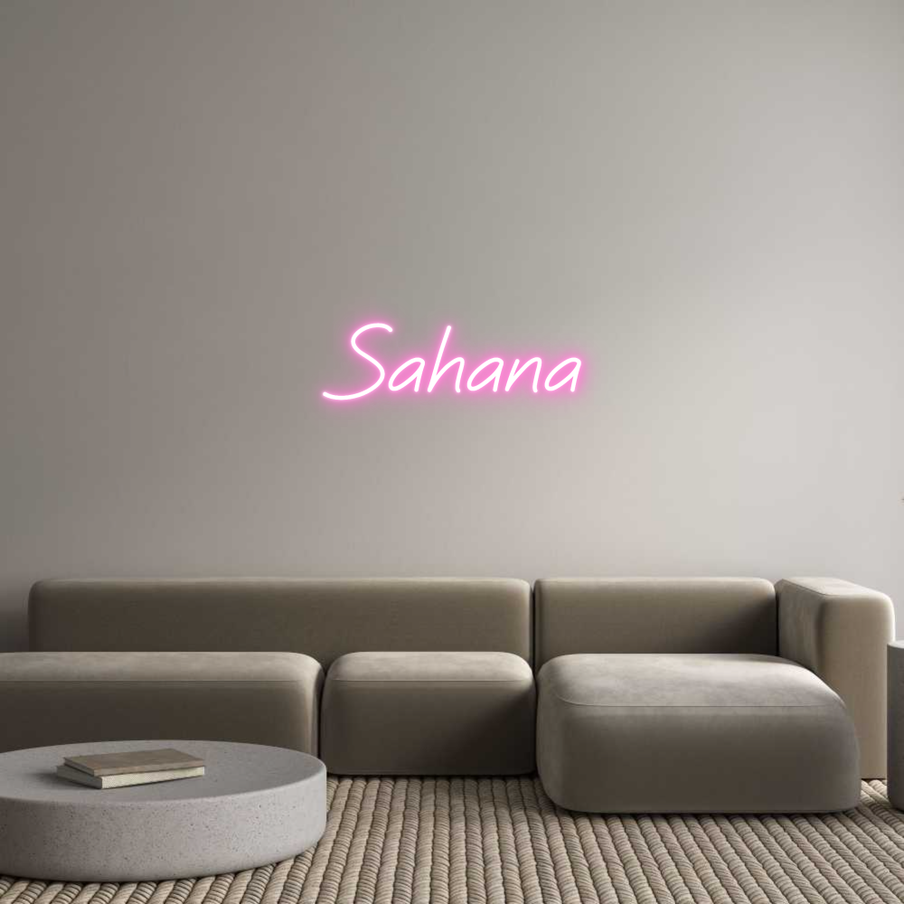 Custom Neon: Sahana