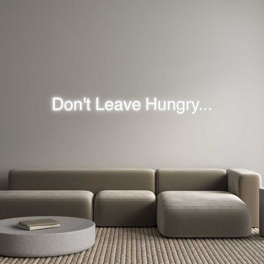 Custom Neon: Don't Leave H...