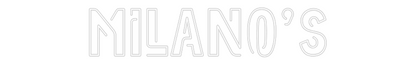 Custom Neon: Milano's