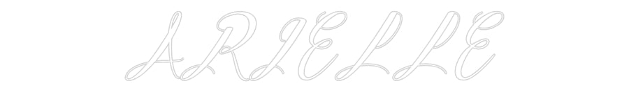 Custom Neon: ARIELLE